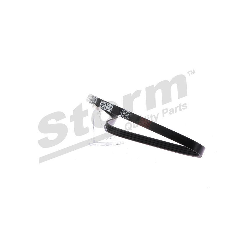 Courroie trapézoïdale à nervures STORM QUALITY PARTS STO4PK0855