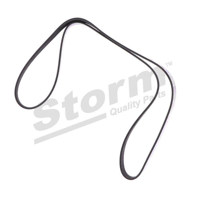 Courroie trapézoïdale à nervures STORM QUALITY PARTS STO6PK1563