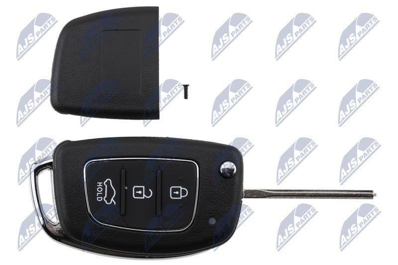 Boîtier, clé de voiture NTY EZC-HY-701