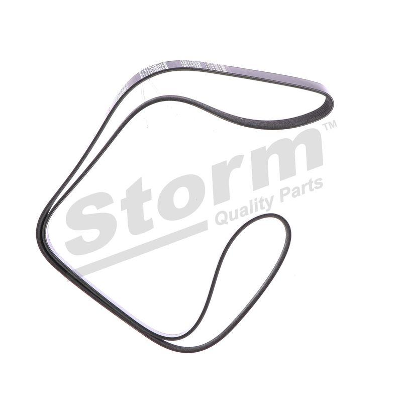 Courroie trapézoïdale à nervures STORM QUALITY PARTS STO6PK1713