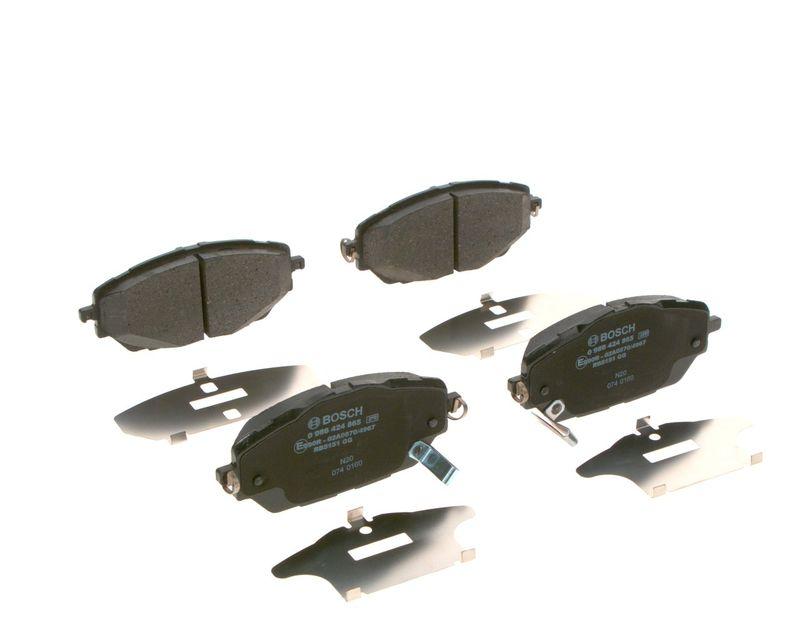 Kit de plaquettes de frein, frein à disque BOSCH 0 986 424 865