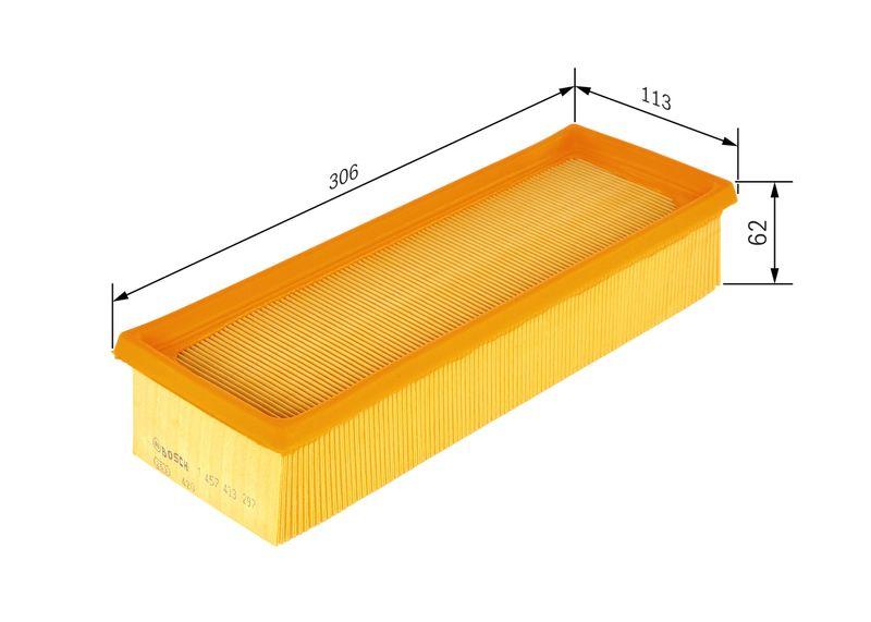 Filtre à air BOSCH 1 457 433 297