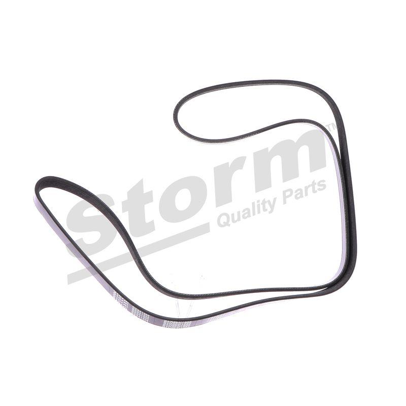 Courroie trapézoïdale à nervures STORM QUALITY PARTS STO6PK1688