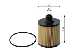 Filtre à huile BOSCH F026407273