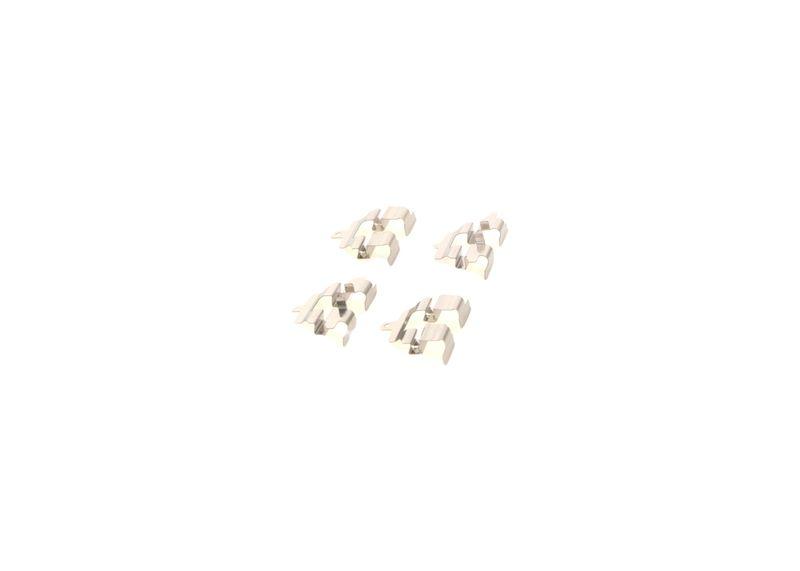 Kit d'accessoires, plaquette de frein à disque BOSCH 1 987 474 715