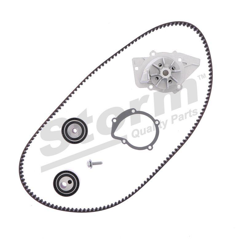 Pompe à eau + kit de courroie crantée STORM QUALITY PARTS 5550566KP
