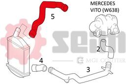 Gaine de suralimentation SEIM 981424