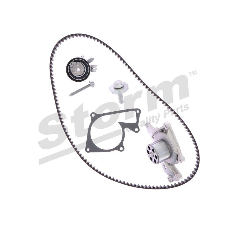 Pompe à eau + kit de courroie crantée STORM QUALITY PARTS 5550580KP