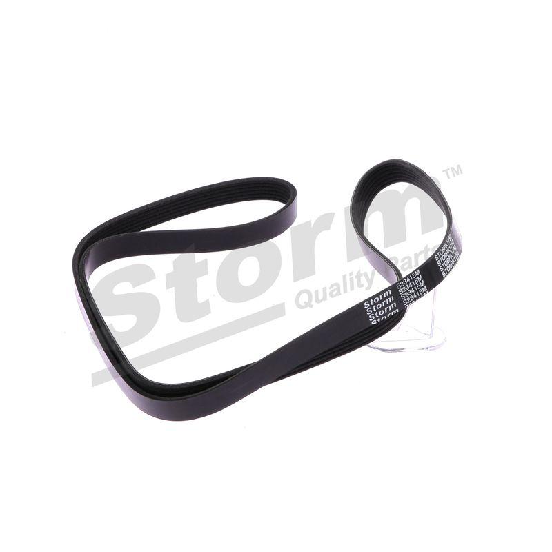 Courroie trapézoïdale à nervures STORM QUALITY PARTS STO6PK1750