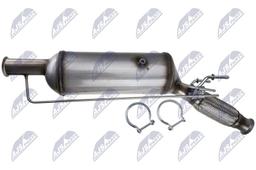 Filtre à particules / à suie, échappement NTY DPF-PE-012
