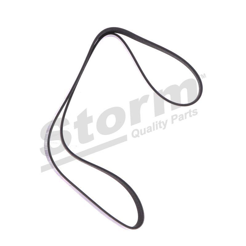 Courroie trapézoïdale à nervures STORM QUALITY PARTS STO6PK1438
