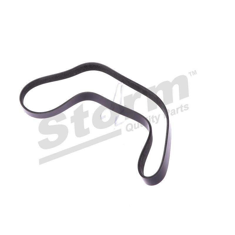 Courroie trapézoïdale à nervures STORM QUALITY PARTS STO6PK1013