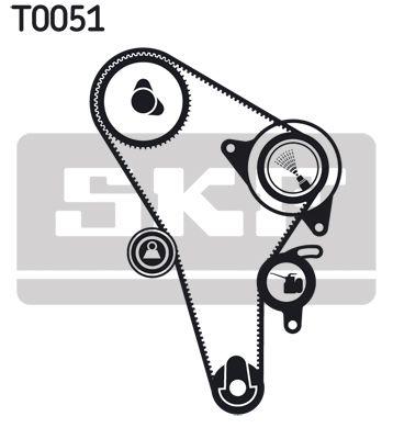 Kit de courroie crantée SKF VKMA 01010