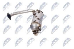 Filtre à particules / à suie, échappement NTY DPF-FR-010