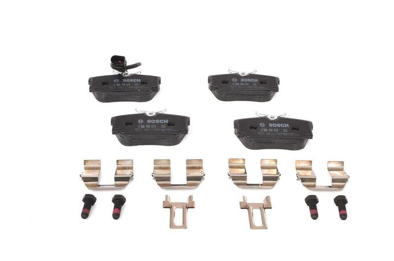 Kit de plaquettes de frein, frein à disque BOSCH 0 986 494 619