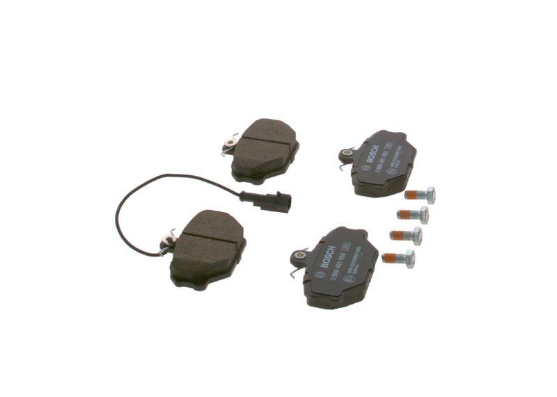 Kit de plaquettes de frein, frein à disque BOSCH 0 986 491 050