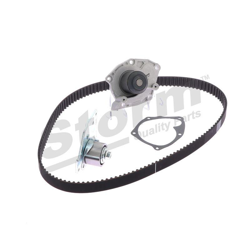 Pompe à eau + kit de courroie crantée STORM QUALITY PARTS 904509KP