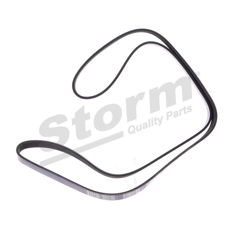 Courroie trapézoïdale à nervures STORM QUALITY PARTS STO6PK1638