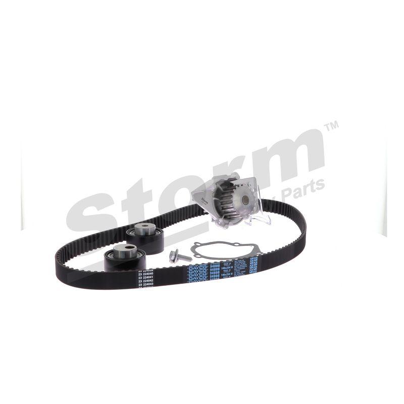 Pompe à eau + kit de courroie crantée STORM QUALITY PARTS 5550358KP