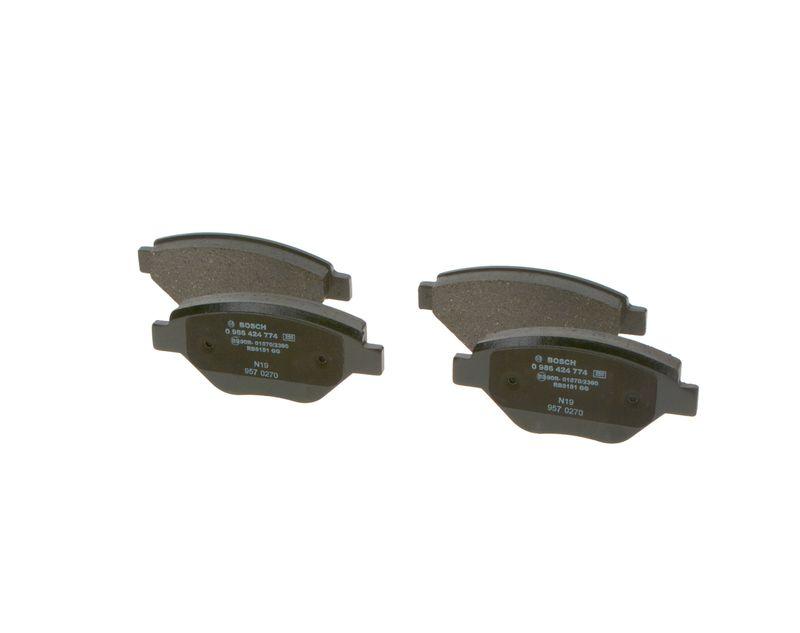 Kit de plaquettes de frein, frein à disque BOSCH 0 986 424 774