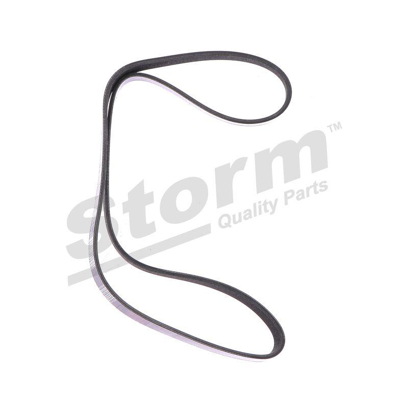 Courroie trapézoïdale à nervures STORM QUALITY PARTS STO6PK1250