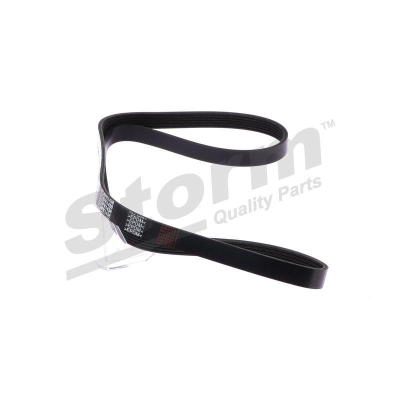 Courroie trapézoïdale à nervures STORM QUALITY PARTS STO6PK1438
