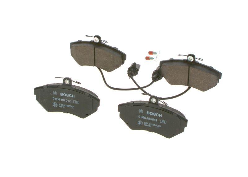 Kit de plaquettes de frein, frein à disque BOSCH 0 986 494 042