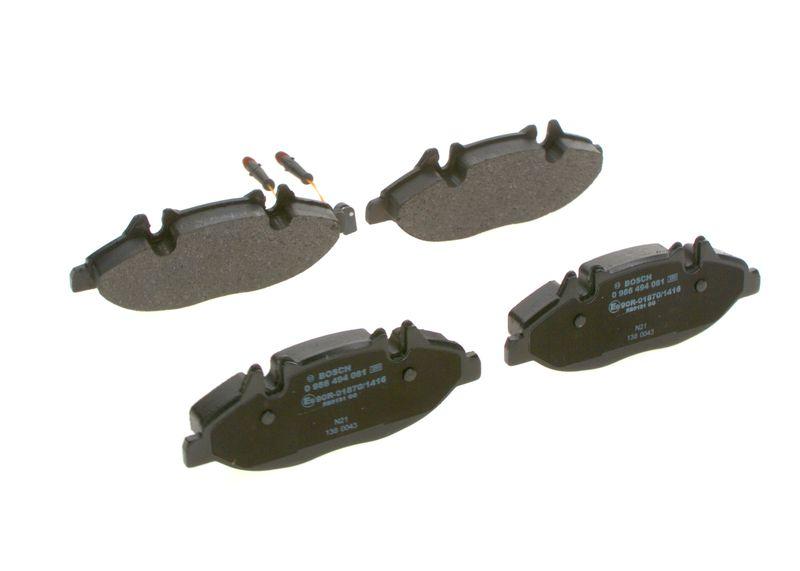 Kit de plaquettes de frein, frein à disque BOSCH 0 986 494 081