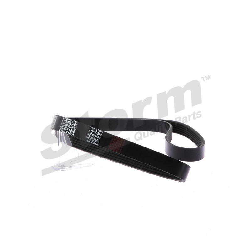 Courroie trapézoïdale à nervures STORM QUALITY PARTS STO6PK1600