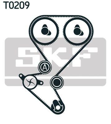 Kit de courroie crantée SKF VKMA 03258