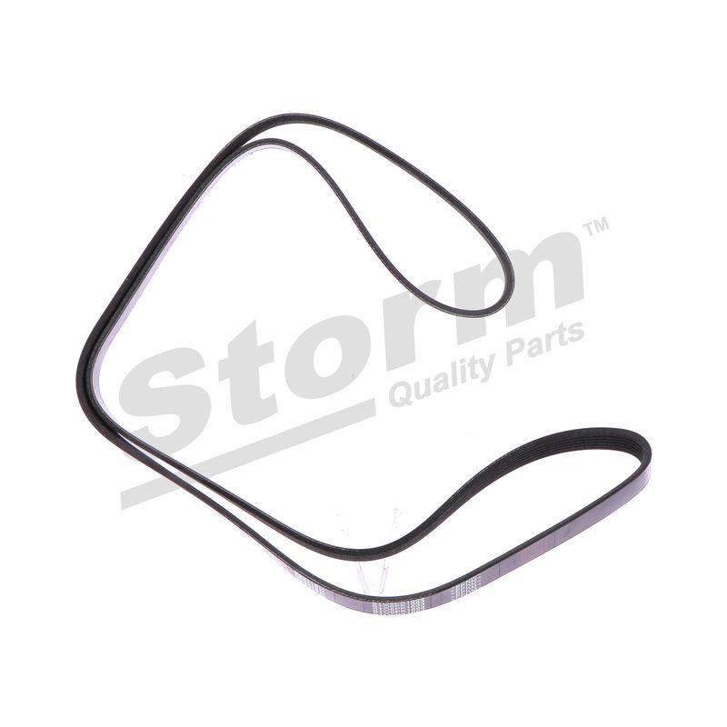 Courroie trapézoïdale à nervures STORM QUALITY PARTS STO6PK1663