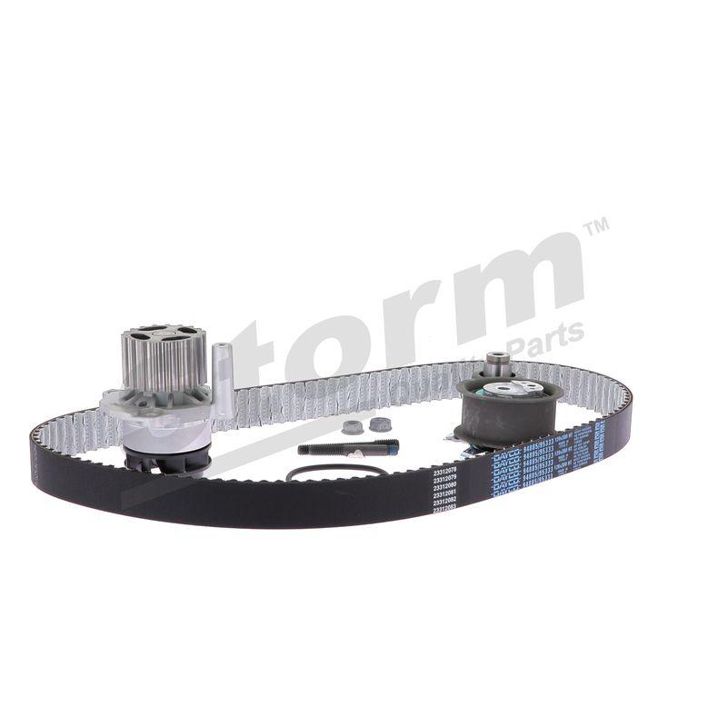 Pompe à eau + kit de courroie crantée STORM QUALITY PARTS 5550584KP