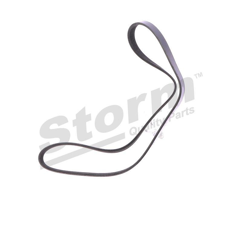 Courroie trapézoïdale à nervures STORM QUALITY PARTS STO6PK1095