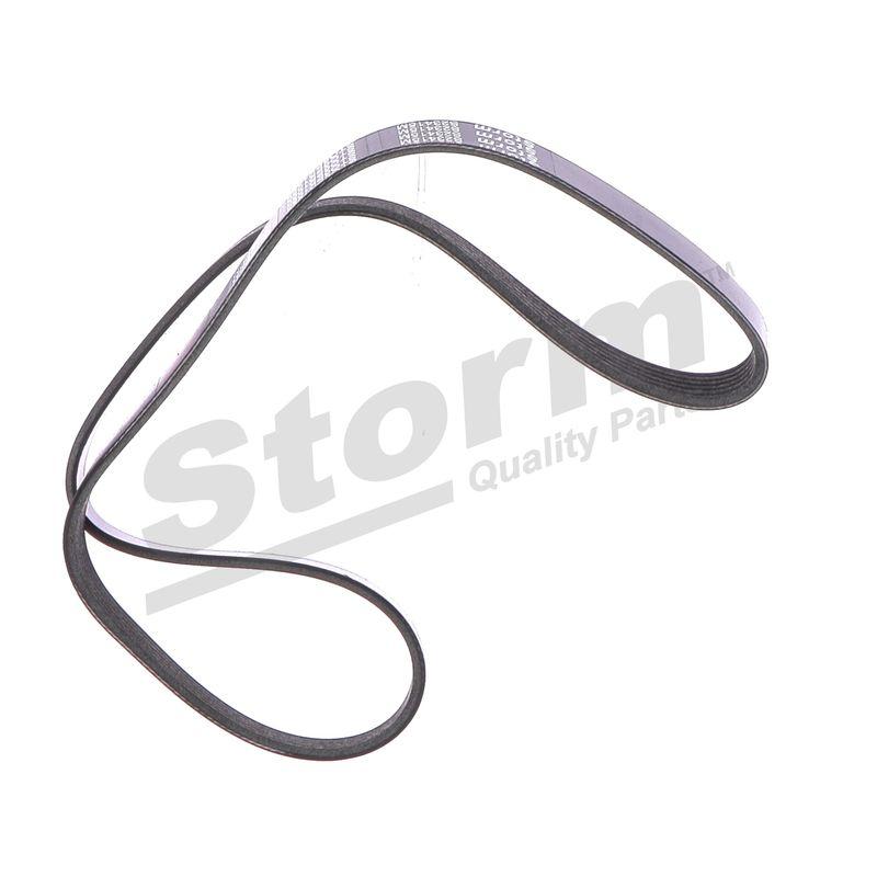 Courroie trapézoïdale à nervures STORM QUALITY PARTS STO6PK1050