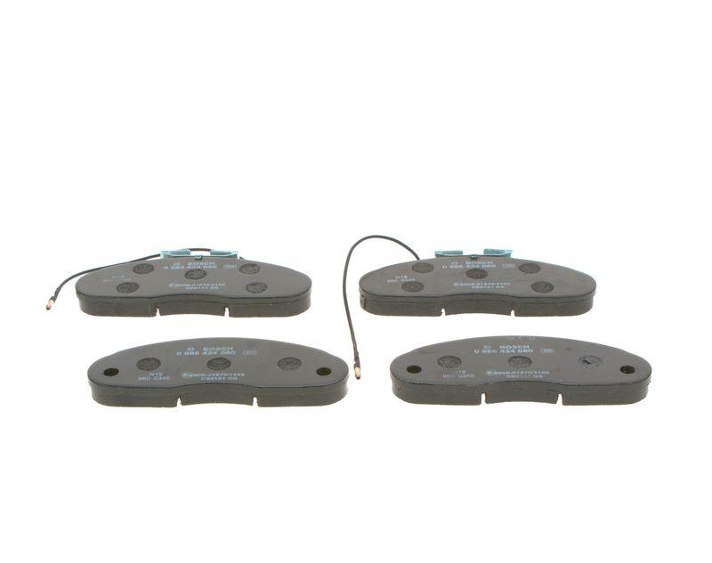 Kit de plaquettes de frein, frein à disque BOSCH 0986424080