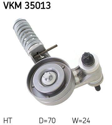 Tendeur de courroie, courroie trapézoïdale à nervures SKF VKM 35013