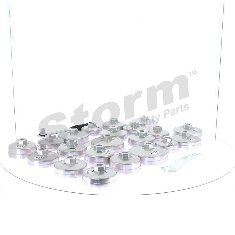 Kit clé coiffe pour filtre à huile STORM QUALITY PARTS 555509