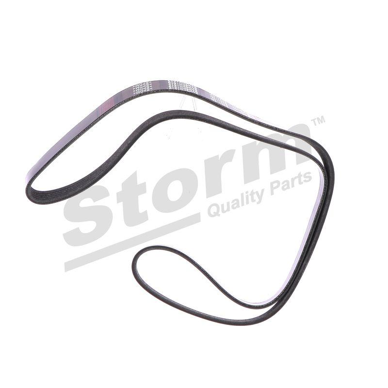 Courroie trapézoïdale à nervures STORM QUALITY PARTS STO6PK1513
