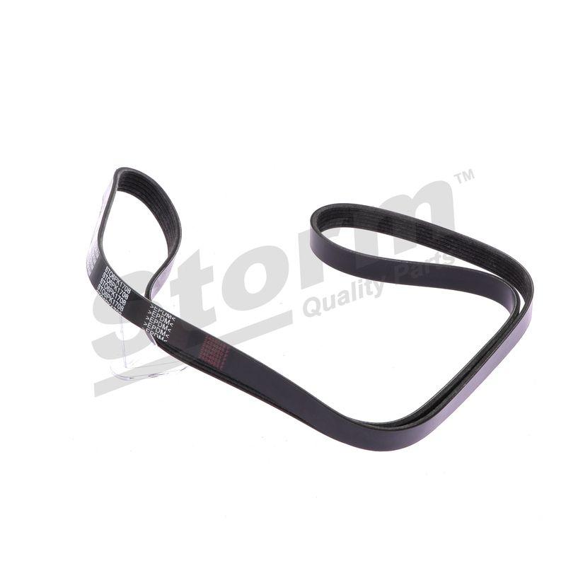 Courroie trapézoïdale à nervures STORM QUALITY PARTS STO6PK1708