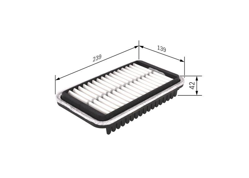 Filtre à air BOSCH F 026 400 418