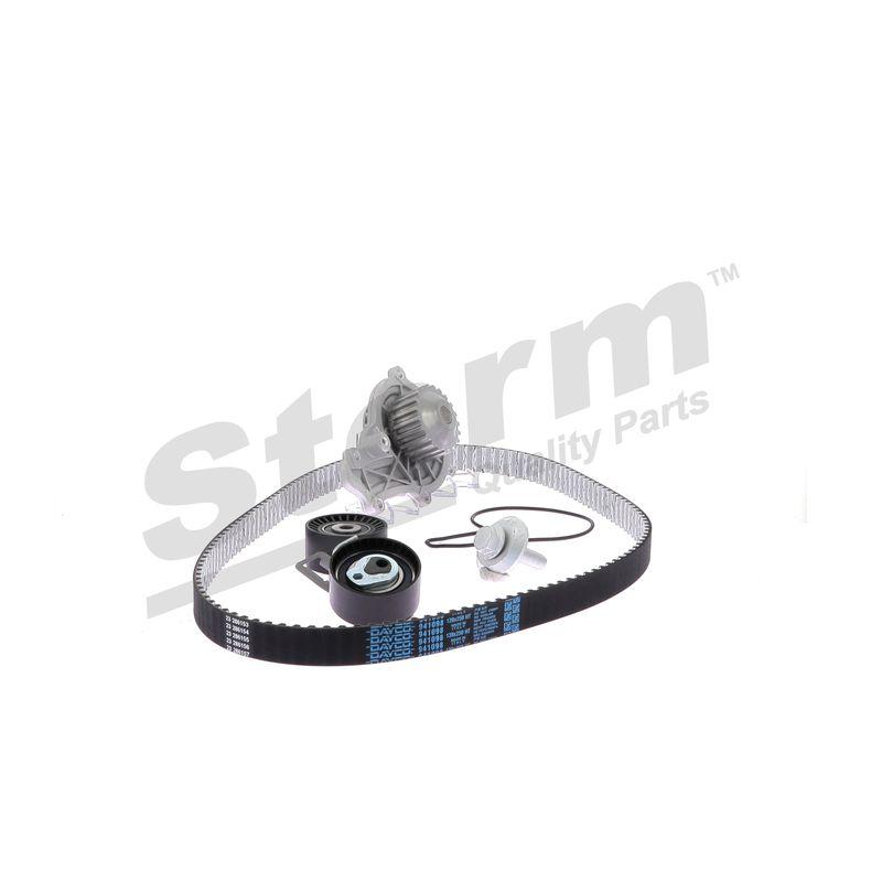 Pompe à eau + kit de courroie crantée STORM QUALITY PARTS 904546KP