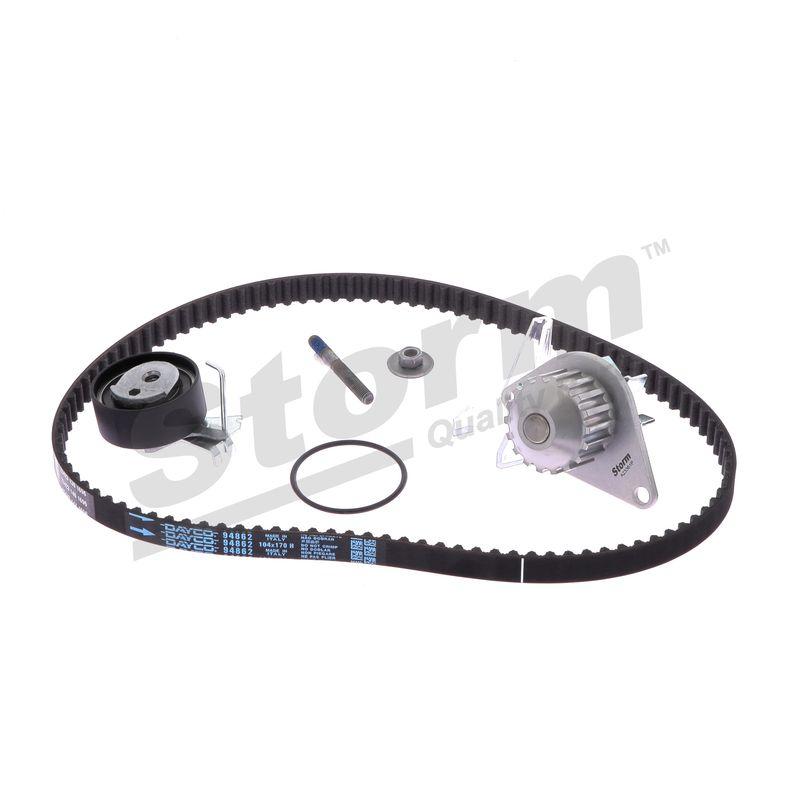 Pompe à eau + kit de courroie crantée STORM QUALITY PARTS 904464KP