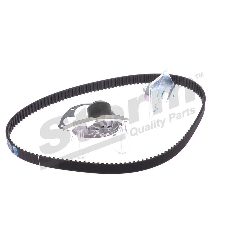 Pompe à eau + kit de courroie crantée STORM QUALITY PARTS 904509KP