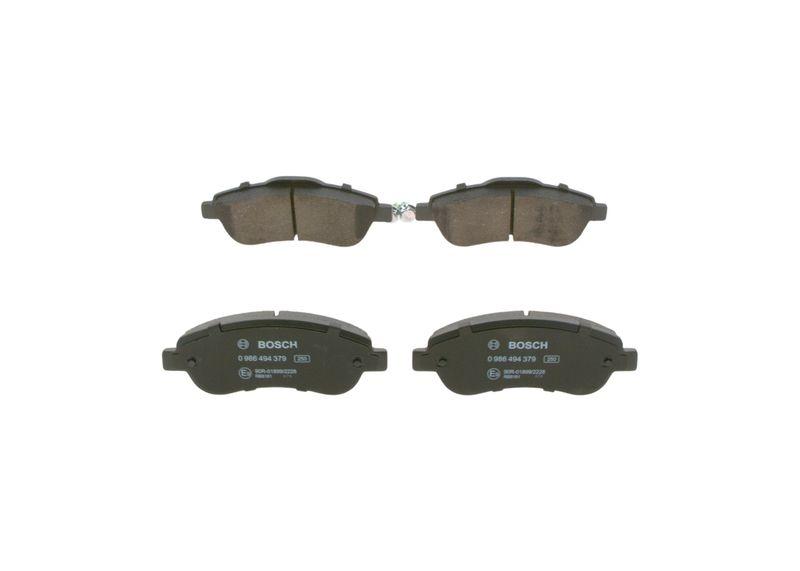 Kit de plaquettes de frein, frein à disque BOSCH 0 986 494 379