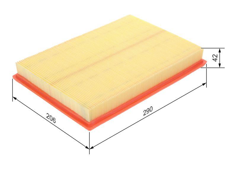 Filtre à air BOSCH 1 457 433 055