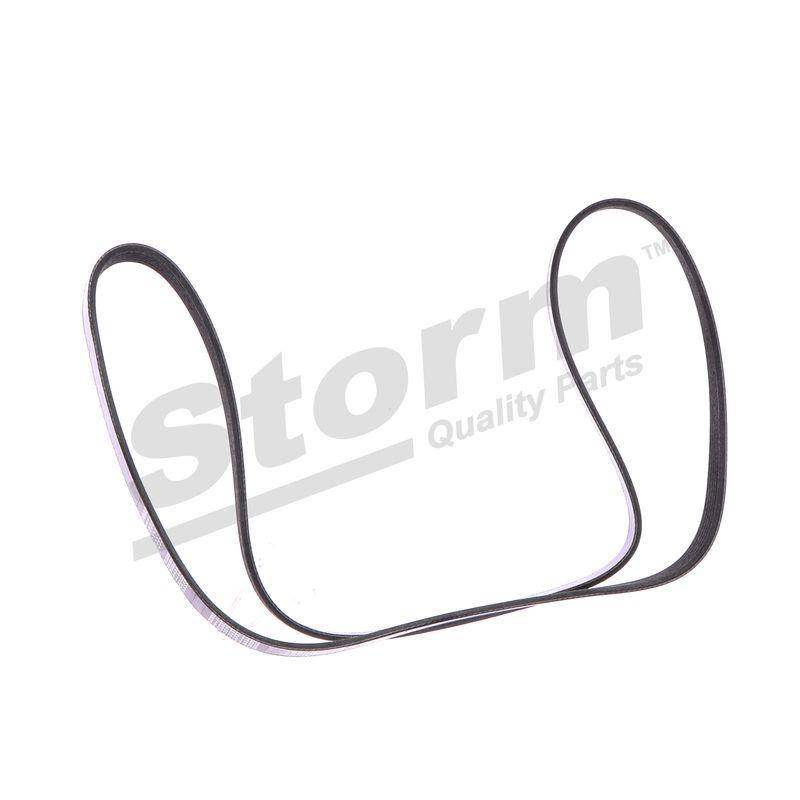 Courroie trapézoïdale à nervures STORM QUALITY PARTS STO6PK1453