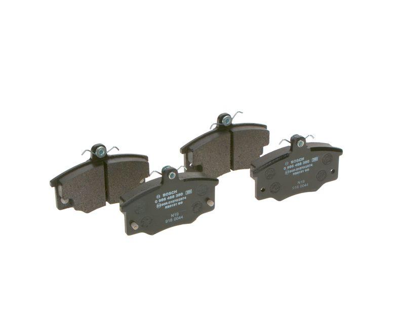 Kit de plaquettes de frein, frein à disque BOSCH 0 986 468 380