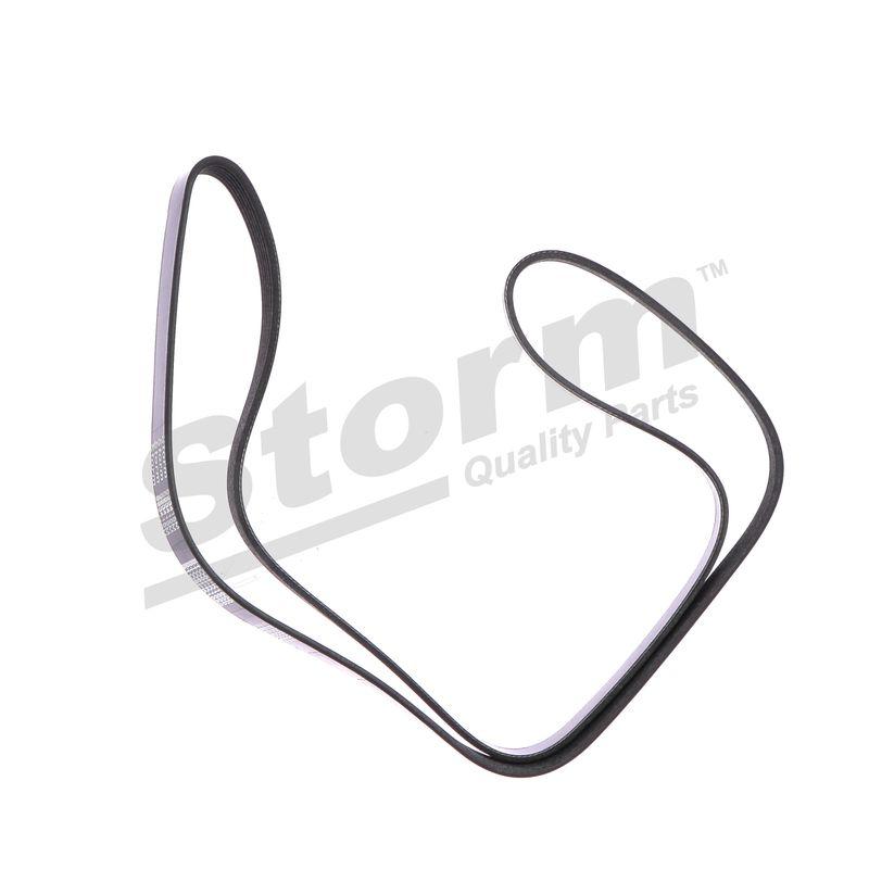 Courroie trapézoïdale à nervures STORM QUALITY PARTS STO6PK1688