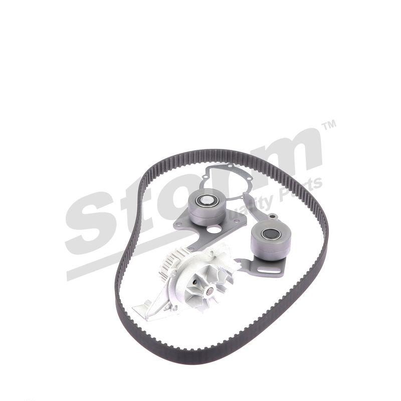 Pompe à eau + kit de courroie crantée STORM QUALITY PARTS 5550123KP