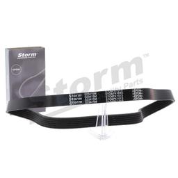 Courroie trapézoïdale à nervures STORM QUALITY PARTS STO6PK1013